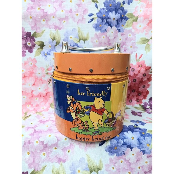Vintage Winnie The Pooh Metal Tin Purse - Picture 1 of 3